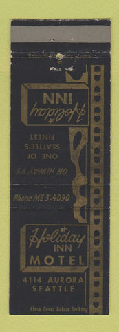 Matchbook Cover - Holiday Inn Seattle WA motel