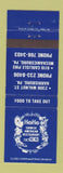 Matchbook Cover - Ho Ho Chinese Restaurant Harrisburg PA Mechanicsburg
