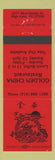 Matchbook Cover - Golden China Chinese Restaurant High Point NC