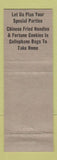 Matchbook Cover - Yugoey's Chinese Restaurant Austin TX