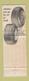 Matchbook Cover - Cooper Tires Lile's Body Shop Booker TX