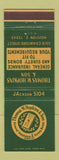 Matchbook Cover - Thomas Hopkins Insurance Houston TX