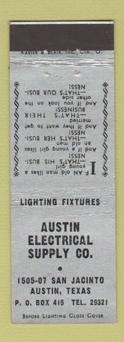 Matchbook Cover - Austin Electric Supply TX