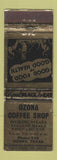 Matchbook Cover - Ozono Coffee Shop TX