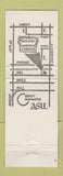 Matchbook Cover - Ninth and Ash Restaurant Tempe AZ WEAR