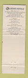 Matchbook Cover - Theatre Restaurant San Juan Puerto Rico WEAR