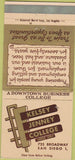 Matchbook Cover - Kelsey Jenney College San Diego CA 30 Strike