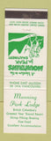 Matchbook Cover - Manning Park Lodge East Allison BC