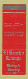 Matchbook Cover - El Rancho Lounge Hanford CA