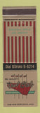 Matchbook Cover - Turf Club Restaurant Rivera CA