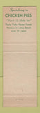 Matchbook Cover - Chicken Pie Shop Long Beach CA