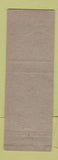 Matchbook Cover - Belmont Park Motel Miami Beach FL