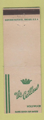 Matchbook Cover - The Crillon Hollywood CA