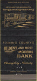 Matchbook Cover - Farmers Deposit Bank Flemingsburg KY 30 Strike