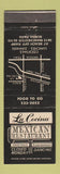 Matchbook Cover - La Cocina Mexican Restaurant Buena Park CA