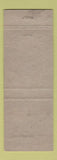 Matchbook Cover - National Home Auto Store Russellville AR Radio TV