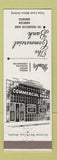 Matchbook Cover - The Commercial Bank Harrison AR