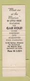 Matchbook Cover - The Marion Hotel Little Rock AR
