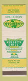 Matchbook Cover - American Motor Inn Batesville AR Kelley's Grill