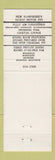 Matchbook Cover - Olde Coach Inn Motor Lodge Nashua NH
