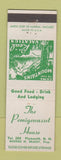 Matchbook Cover - Pemigewasset House Plymouth NH