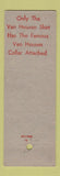 Matchbook Cover - Van Heusen Men's Clothes Jacobson's Kingston NY