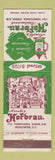 Matchbook Cover - Arnold's Hofbrau Washington DC German