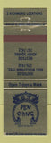 Matchbook Cover - Yen Ching Chinese Restaurant Richmond VA