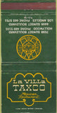 Matchbook Cover - La Villa Taxco Mexican Food Hollywood Los Angeles CA 30 Strike