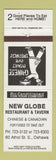 Matchbook Cover - New Globe Chinese Restaurant Oshawa ON