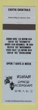 Matchbook Cover - Hunan Chinese Restaurant Montrose Gunnison Alamosa Colorado