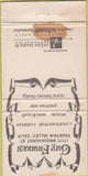 Matchbook Cover - Guy Fawkes Restaurant Fountain Valley CA WEAR 30 Strike