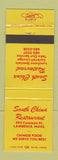 Matchbook Cover - South China Restaurant Chinese Lawrence MA