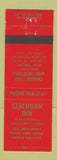 Matchbook Cover - Szechuan Inn Chinese Tempe AZ
