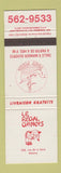 Matchbook Cover - Le Regal Chinois Restaurant Chinese Matane QC Pizza