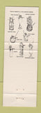Matchbook Cover - Rikshaw Inn Chinese West Bloomfield MI
