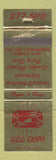 Matchbook Cover - Red Ruby Chinese Restaurant Dearborn Heights MI WEAR