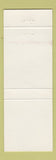 Matchbook Cover - North China Cafe Chinese Falls Church VA