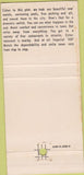 Matchbook Cover - Imperial 400 Motel Longview TX  30 Strike