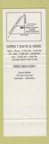 Matchbook Cover - New Happy China Restaurant Chinese Commerce City Colorado