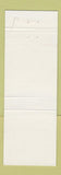 Matchbook Cover - Jade Buffet Chinese Restaurant Boucherville QC