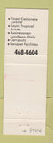 Matchbook Cover - Lee's Chinese Restaurant Green Bay WI
