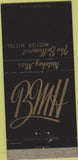 Matchbook Cover - Bellemont Motor Hotel Natchez MS WEAr 30 Strike