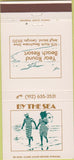 Matchbook Cover - By the Sea Resort Jekyll Island GA 30 Strike