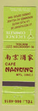 Matchbook Cover - Cafe Nanking Chinese Montreal QC