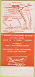 Matchbook Cover - Motel De Ville San Francisco Ca 30 Strike