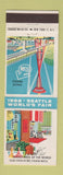 Matchbook Cover - 1962 Seattle World's Fair WA Space Needle Boulevards World