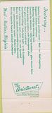 Matchbook Cover - Roanoker Motor Lodge Roanoke VA 30 Strike