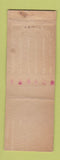 Matchbook Cover - Beverly Hlls Tennis Club CA CROWN BOBTAIL WEAR
