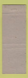 Matchbook Cover - Patterson's Restaurant Sturgis MI
